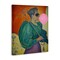 Stupell Industries Impressionist Woman & Bubblegum Canvas Wall Art Design by Daphne Polselli
